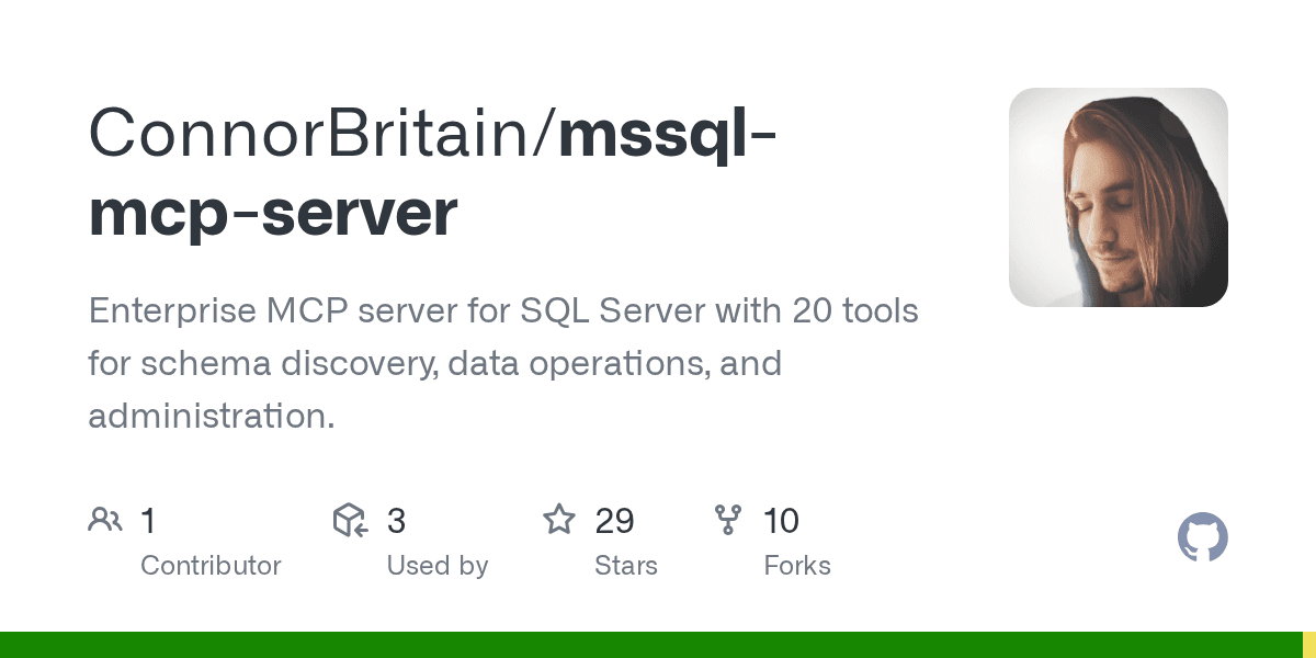 connorbritain/mssql-mcp-server