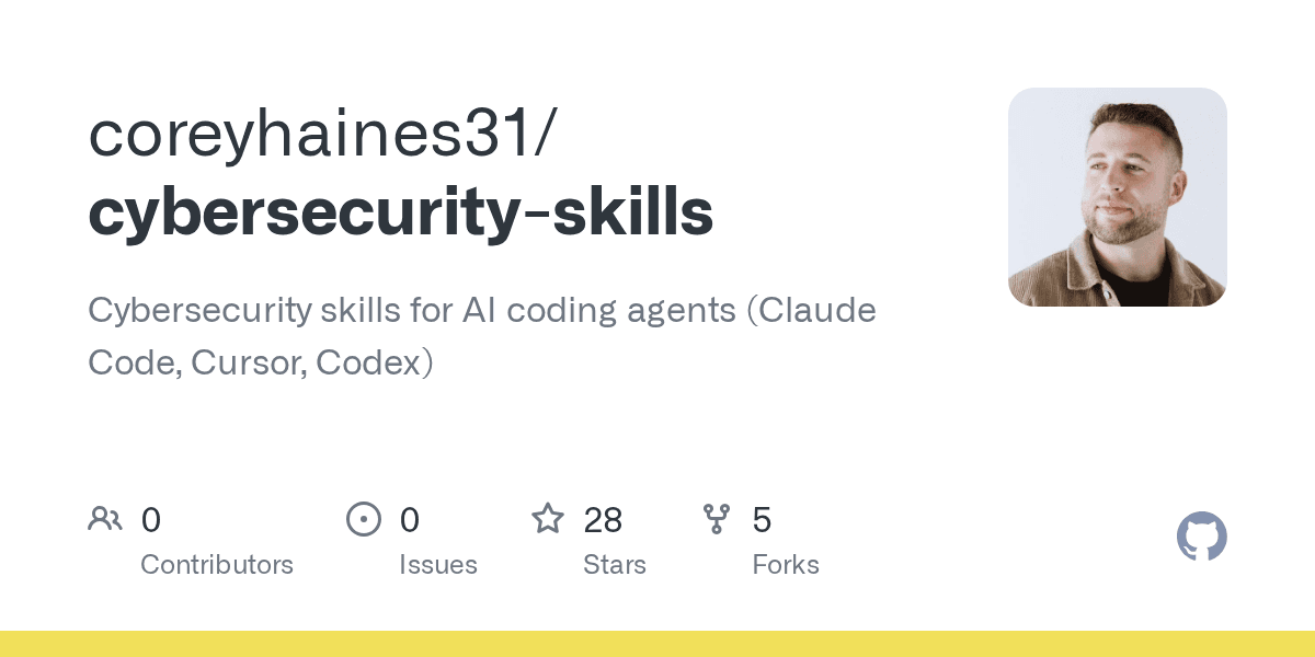 coreyhaines31/cybersecurity-skills