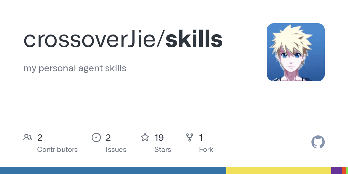 crossoverjie/skills