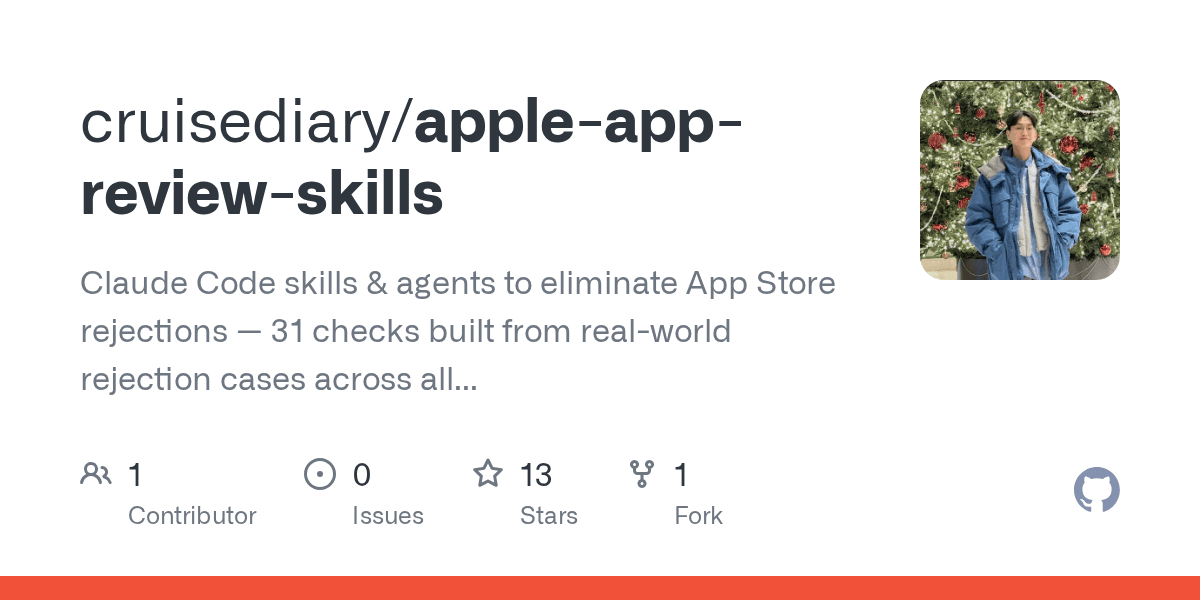 cruisediary/apple-app-review-skills