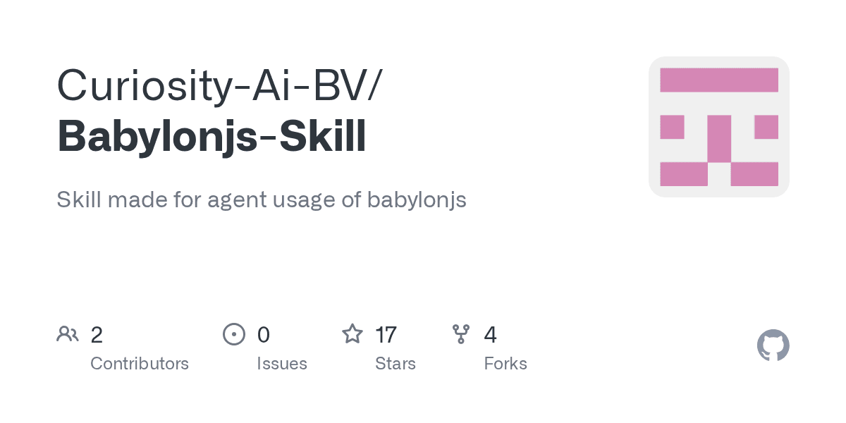 curiosity-ai-bv/babylonjs-skill