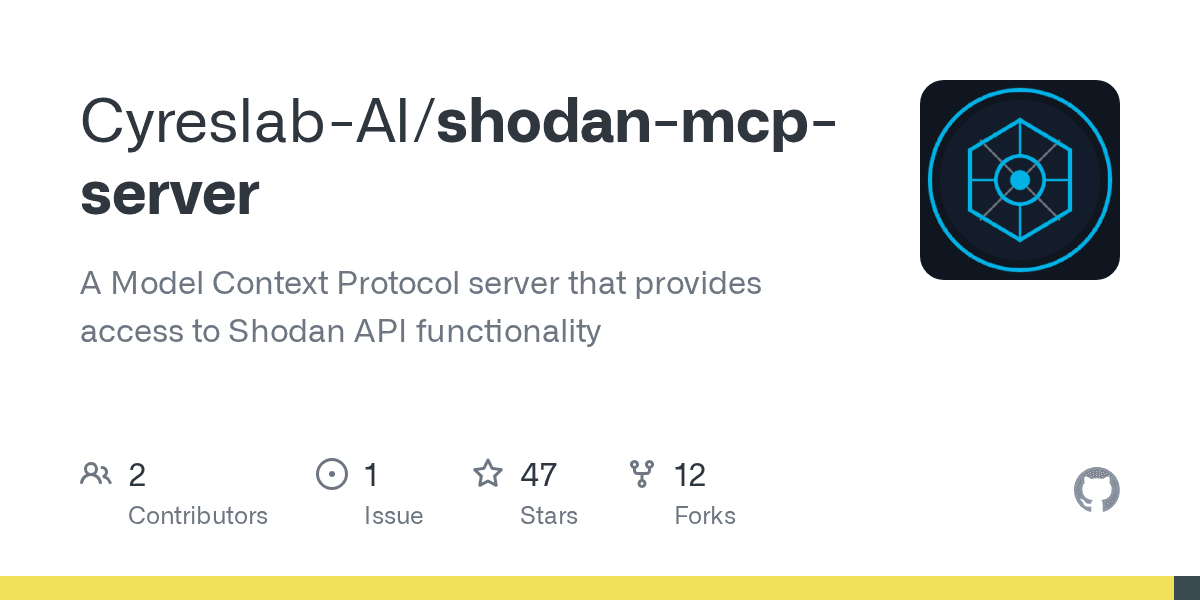 cyreslab-ai/shodan-mcp-server