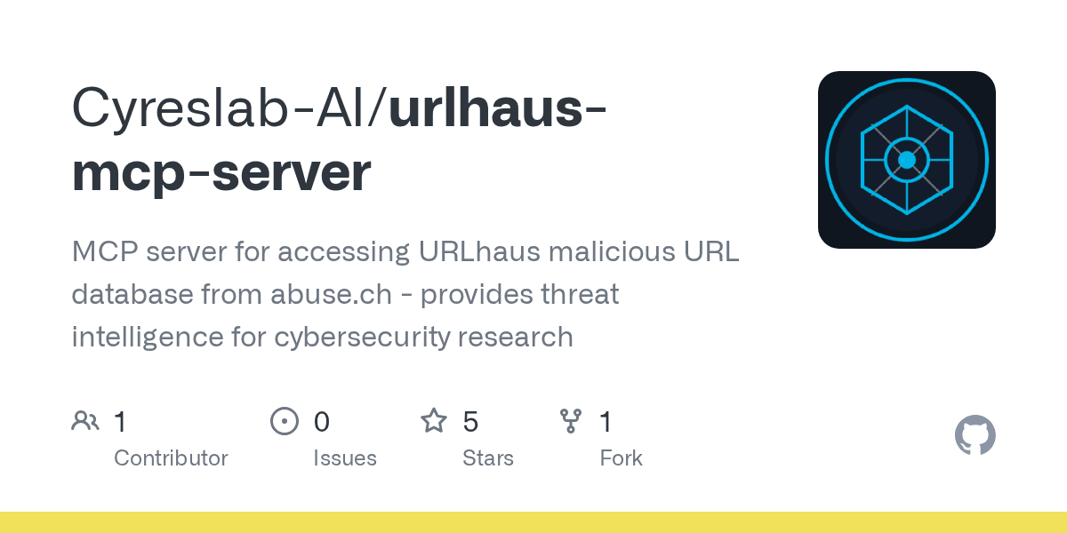 cyreslab-ai/urlhaus-mcp-server