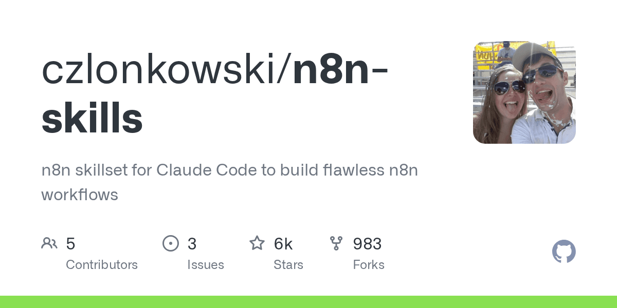 czlonkowski/n8n-skills