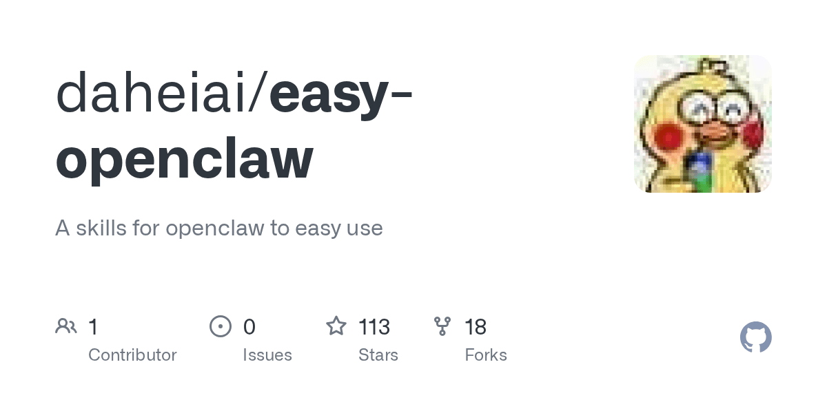 daheiai/easy-openclaw
