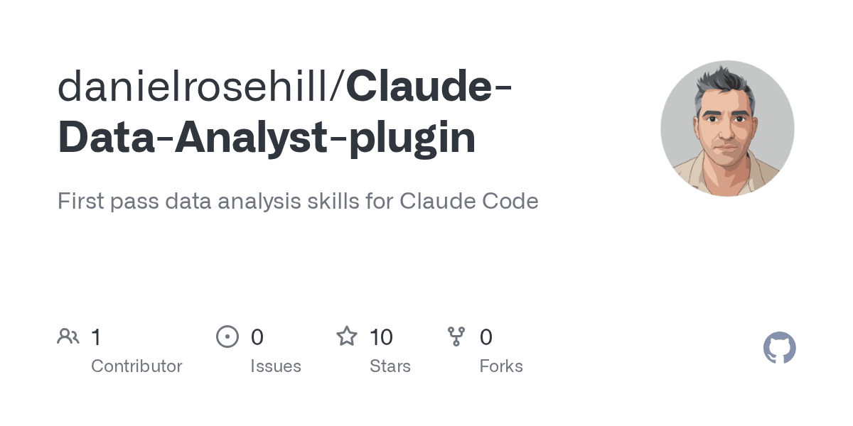 danielrosehill/claude-data-analyst-plugin