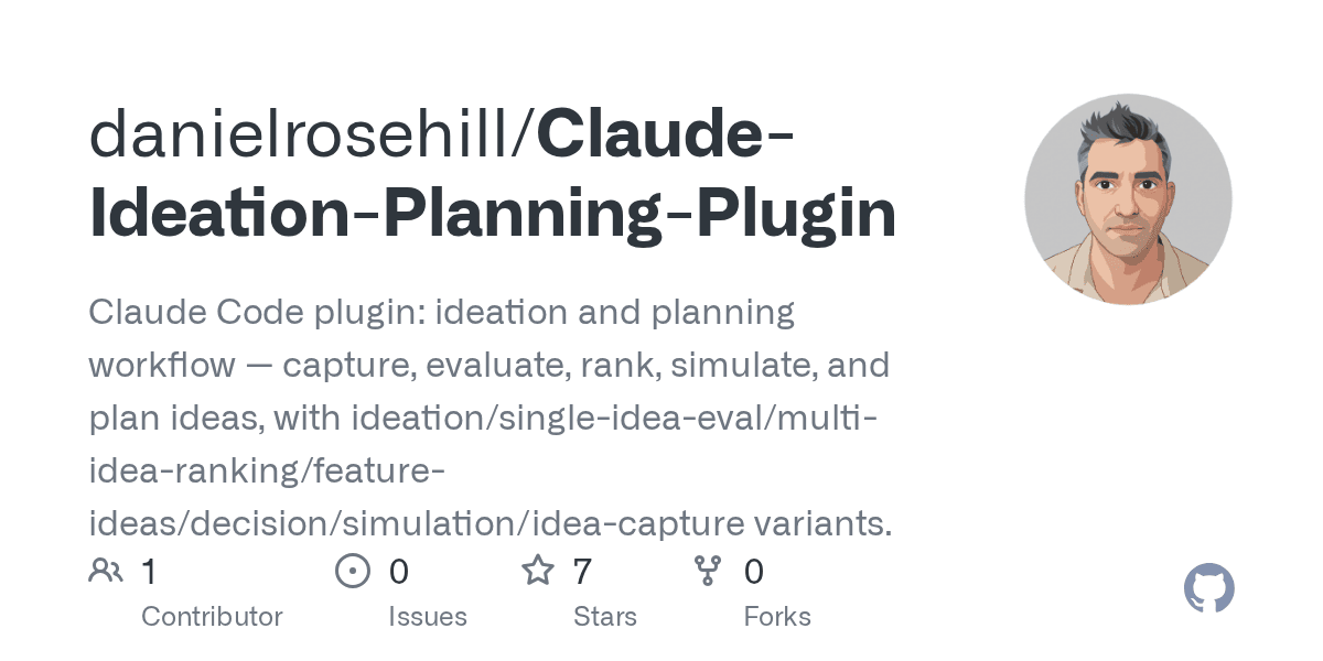 danielrosehill/claude-ideation-planning-plugin