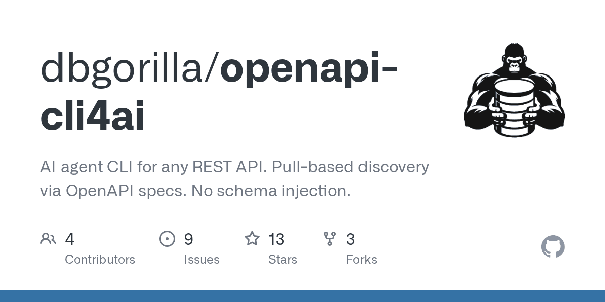 dbgorilla/openapi-cli4ai