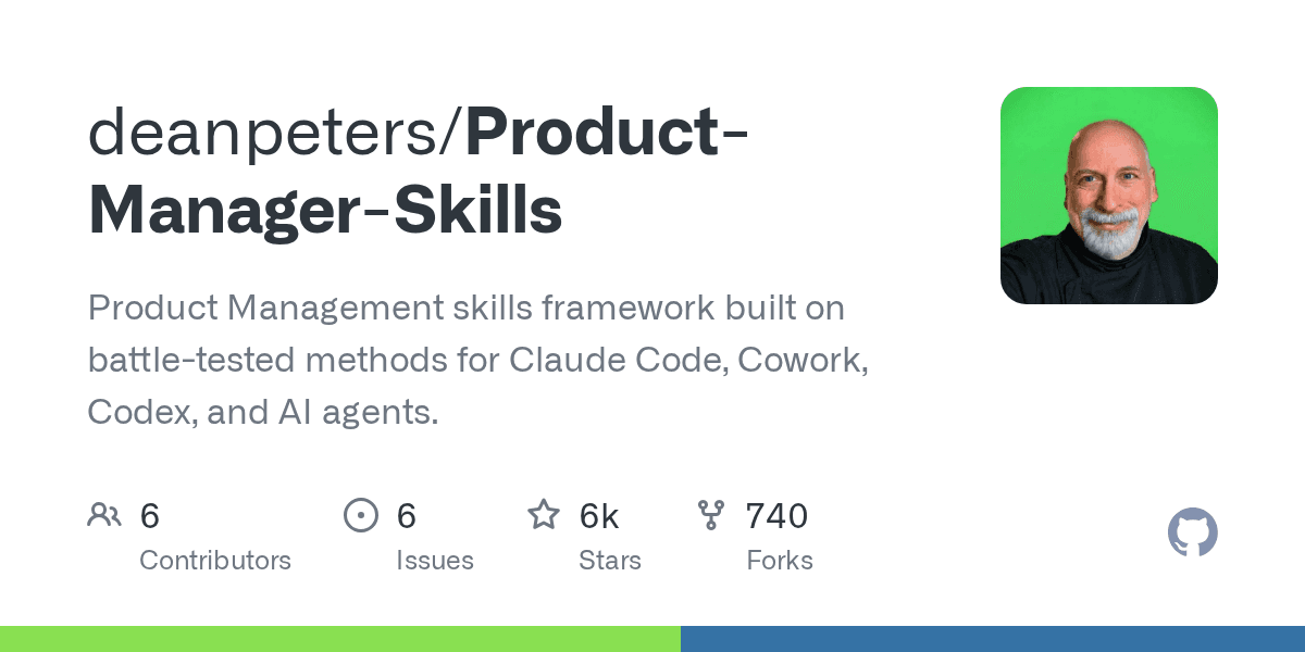 deanpeters/product-manager-skills