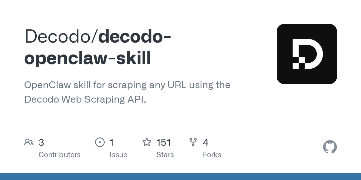 decodo/decodo-openclaw-skill