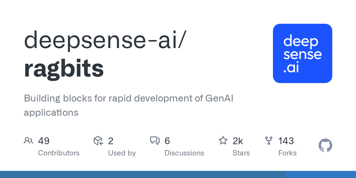 deepsense-ai/ragbits