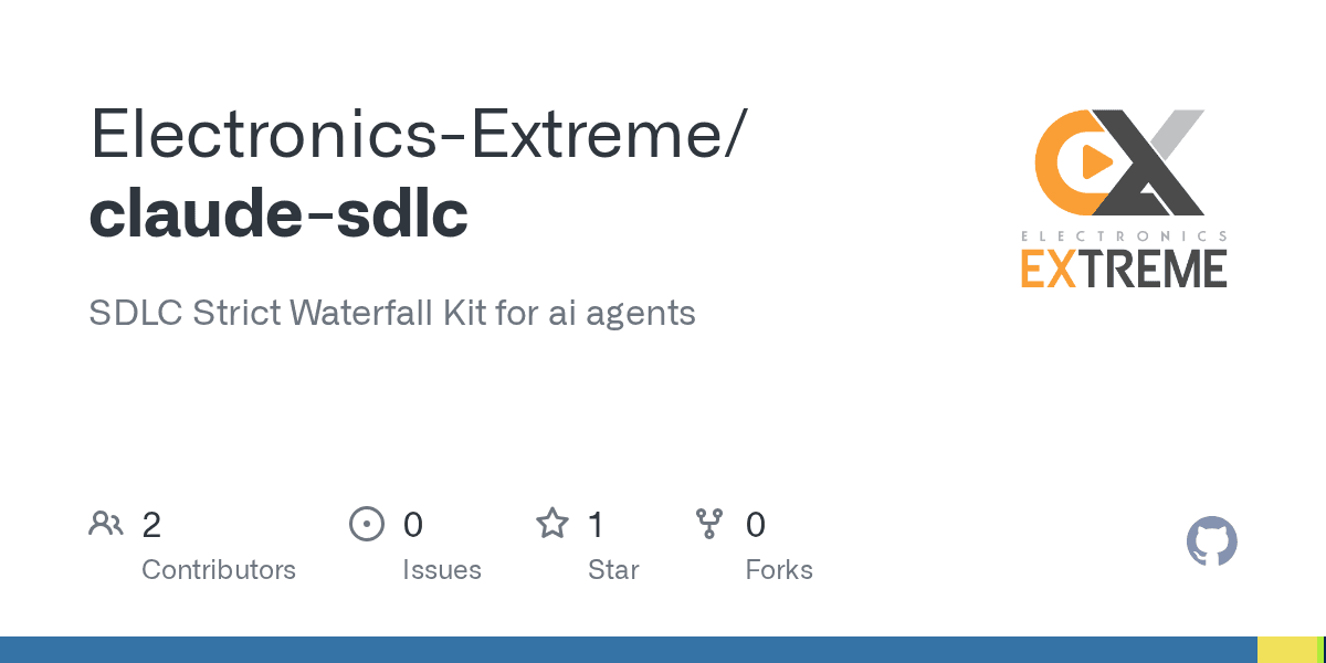 electronics-extreme/claude-sdlc