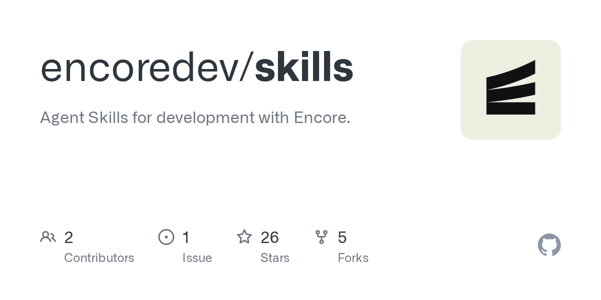 encoredev/skills