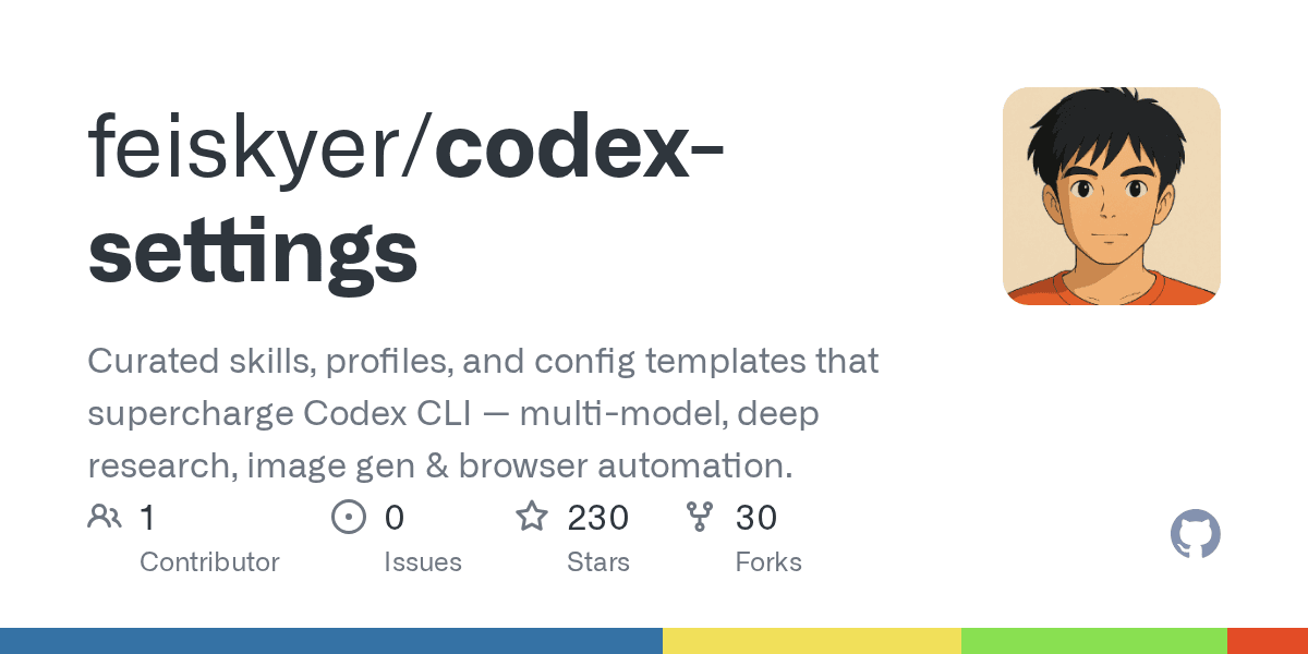 feiskyer/codex-settings