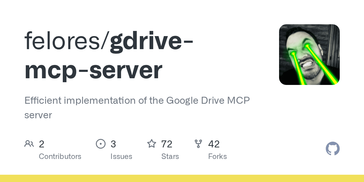 felores/gdrive-mcp-server