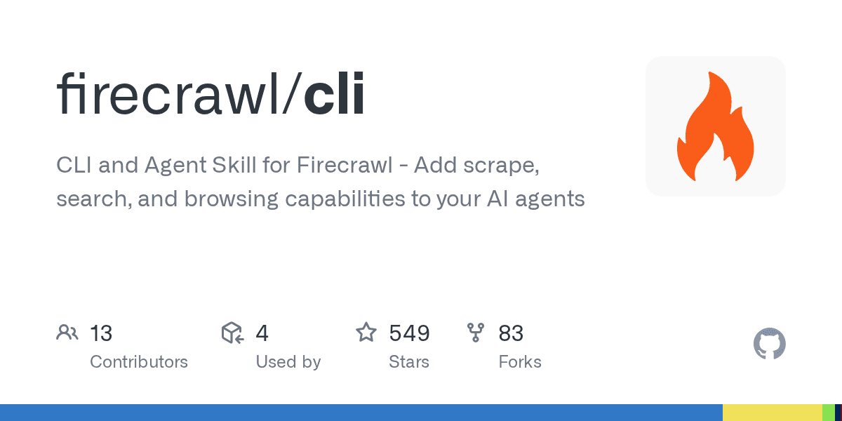 firecrawl/firecrawl-cli
