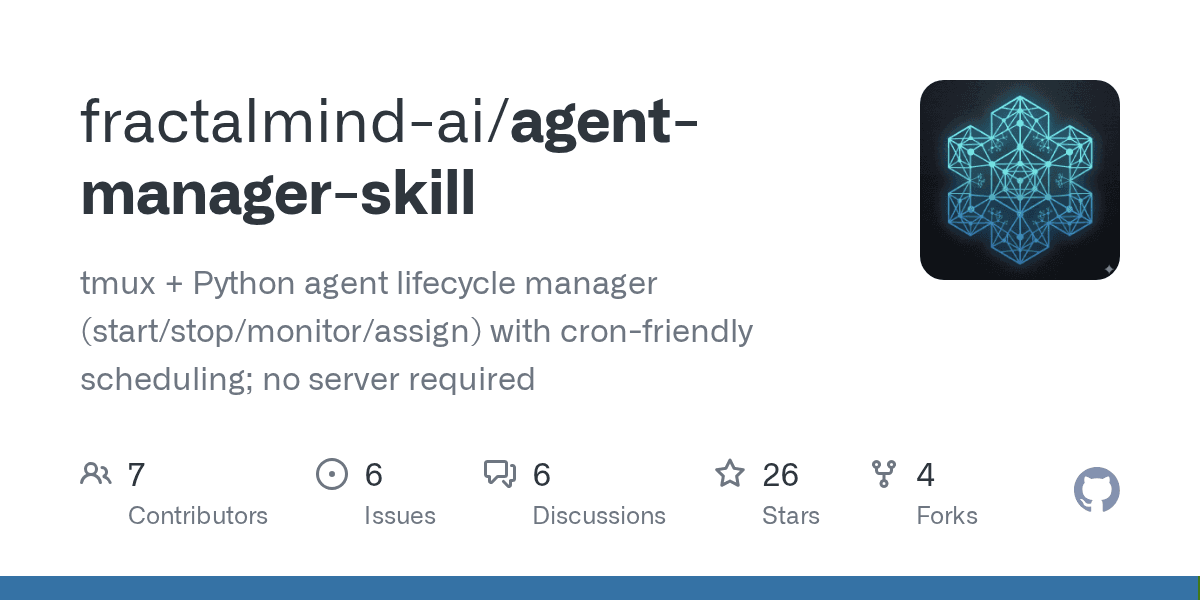 fractalmind-ai/agent-manager-skill