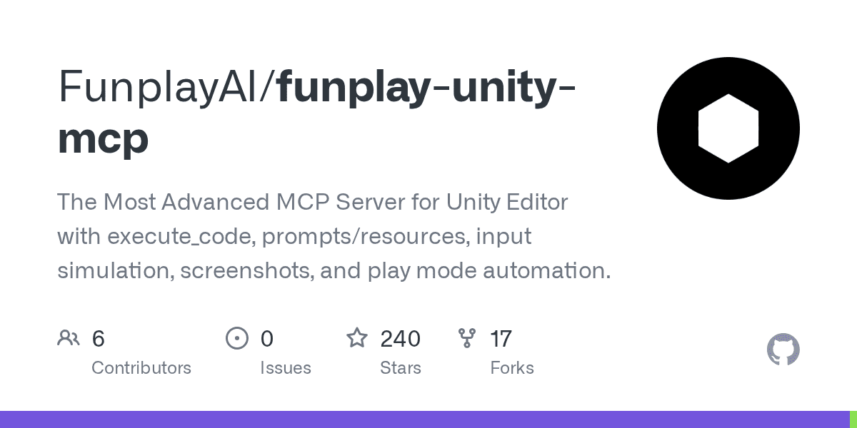 funplayai/funplay-unity-mcp