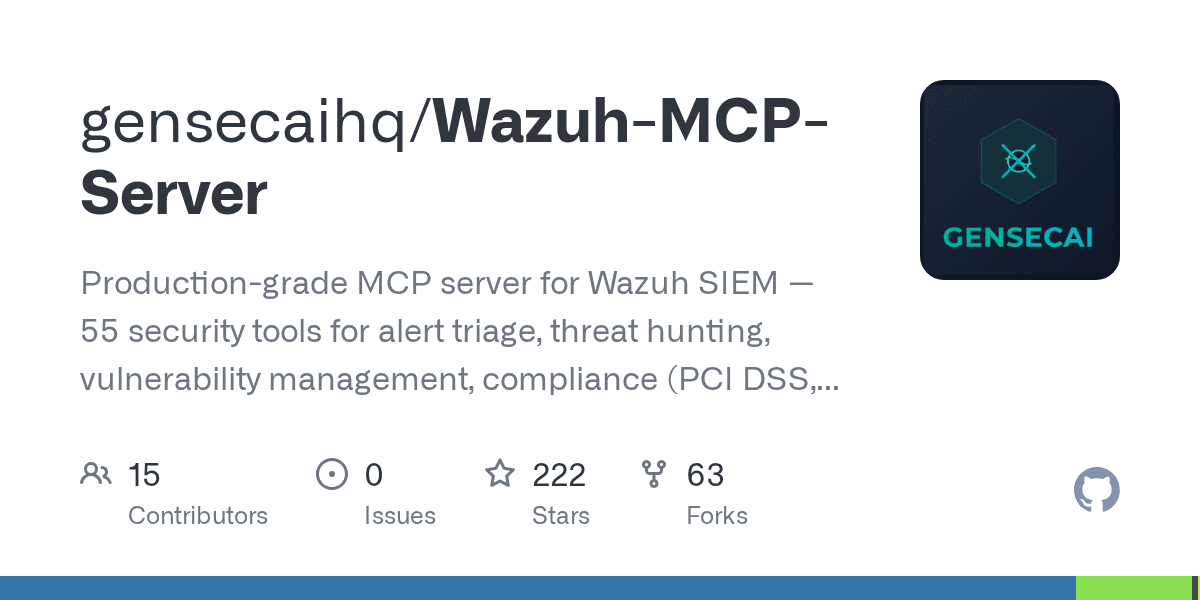 gensecaihq/wazuh-mcp-server