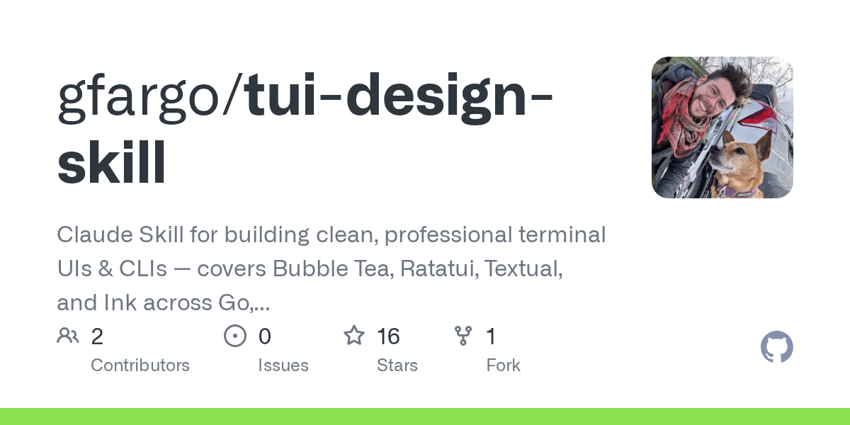 gfargo/tui-design-skill