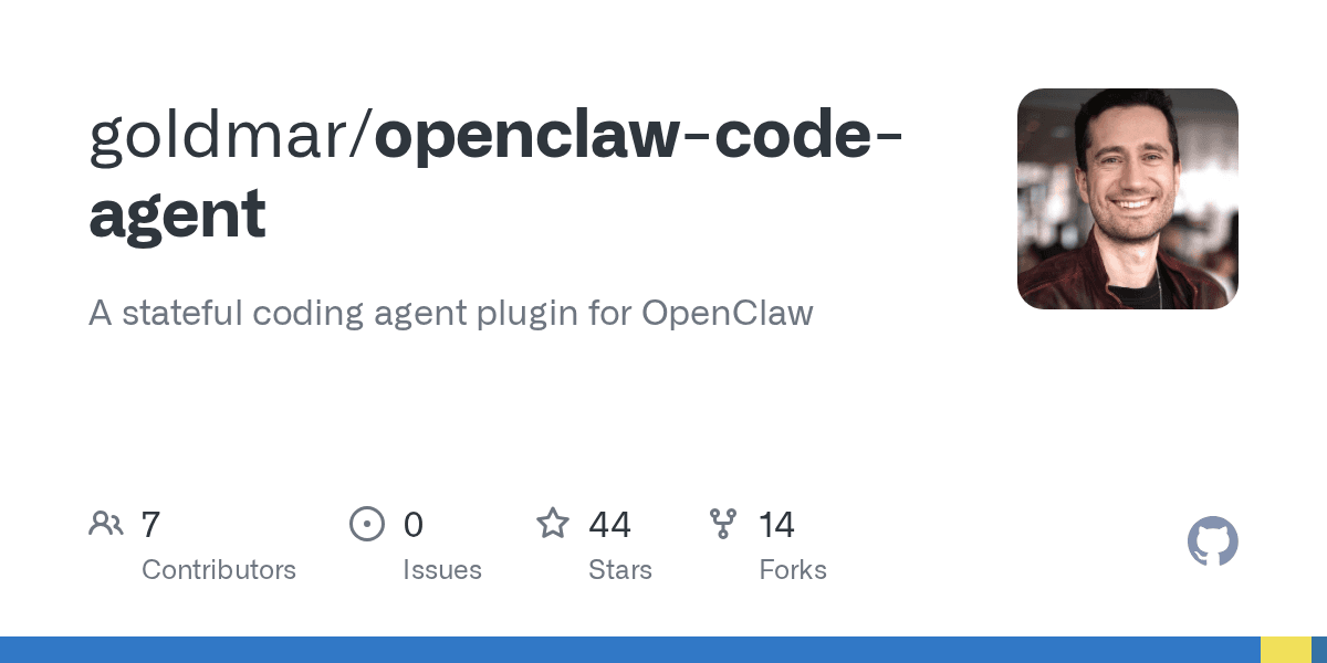 goldmar/openclaw-code-agent