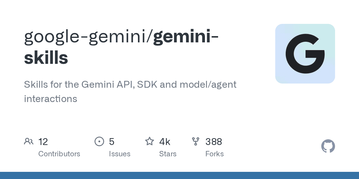 google-gemini/gemini-skills