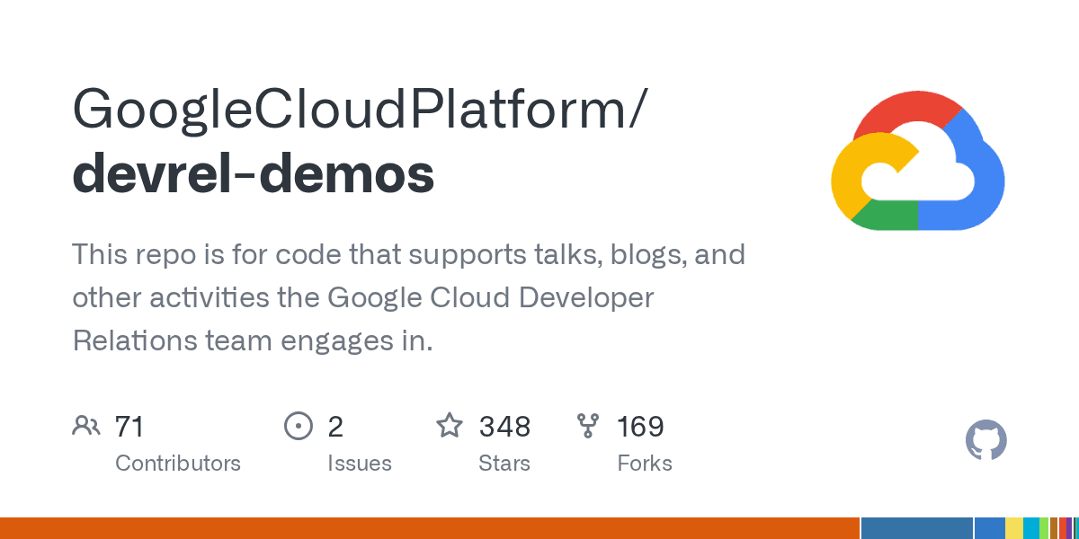 googlecloudplatform/devrel-demos
