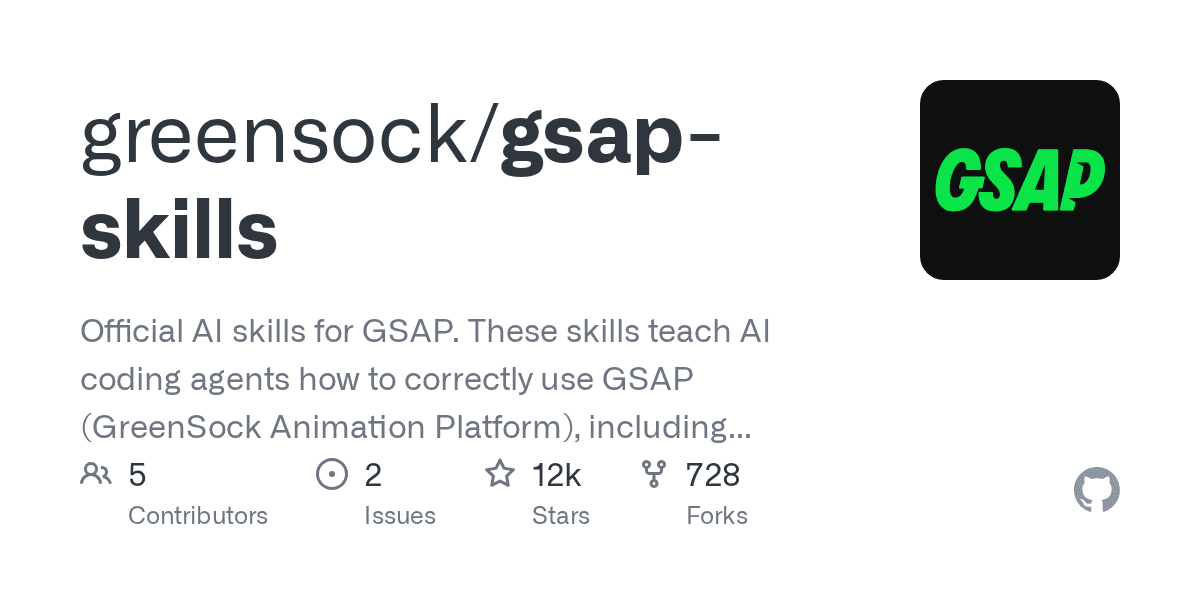 greensock/gsap-skills