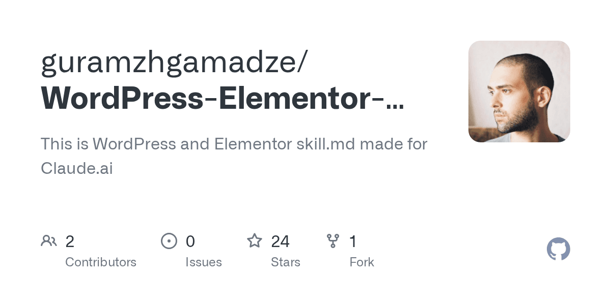 guramzhgamadze/wordpress-elementor-skill
