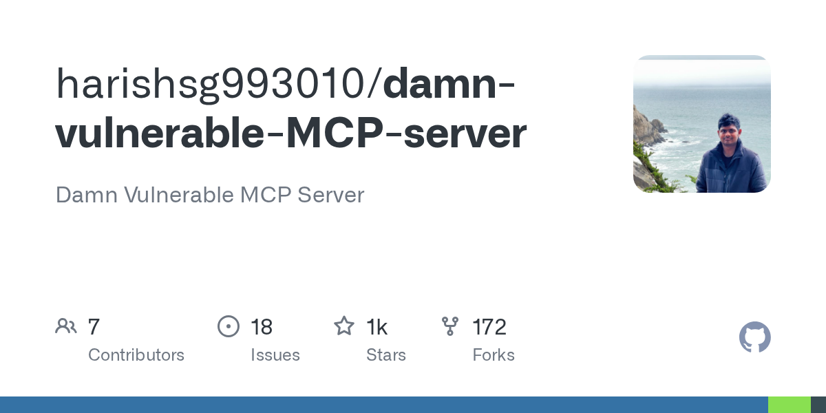 harishsg993010/damn-vulnerable-mcp-server