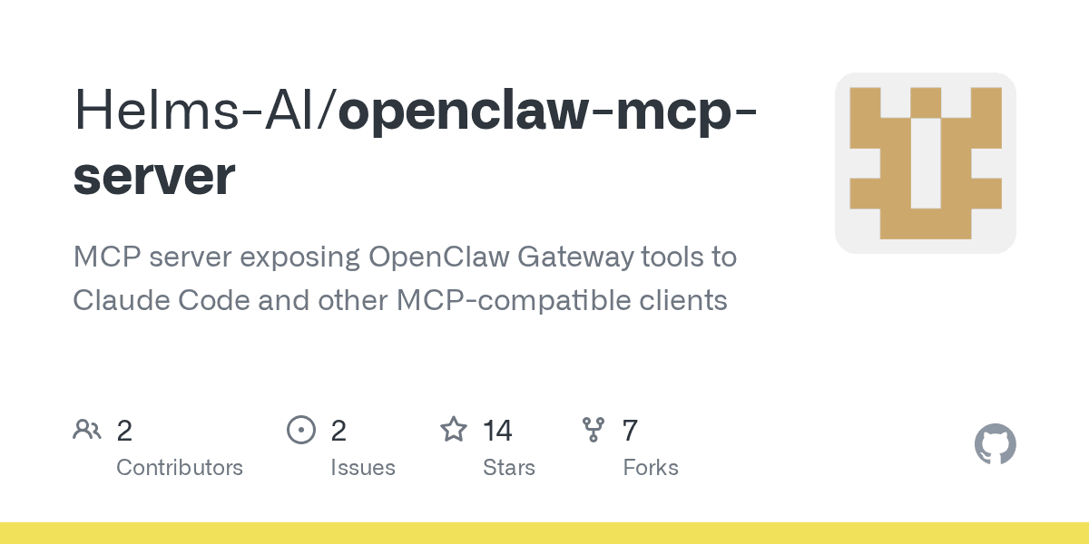 helms-ai/openclaw-mcp-server
