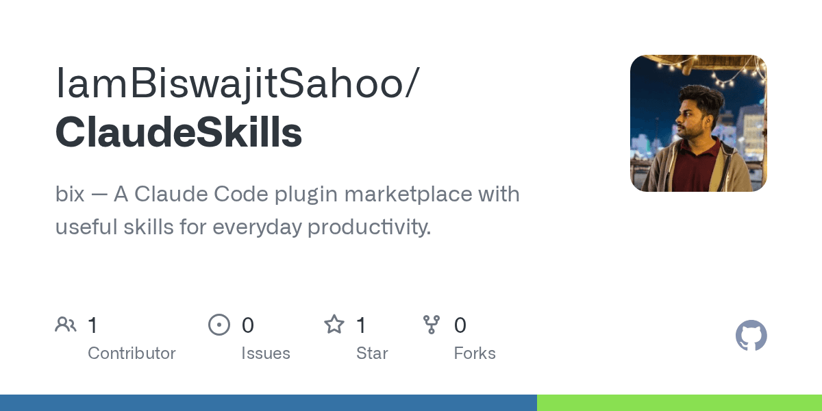 iambiswajitsahoo/claudeskills