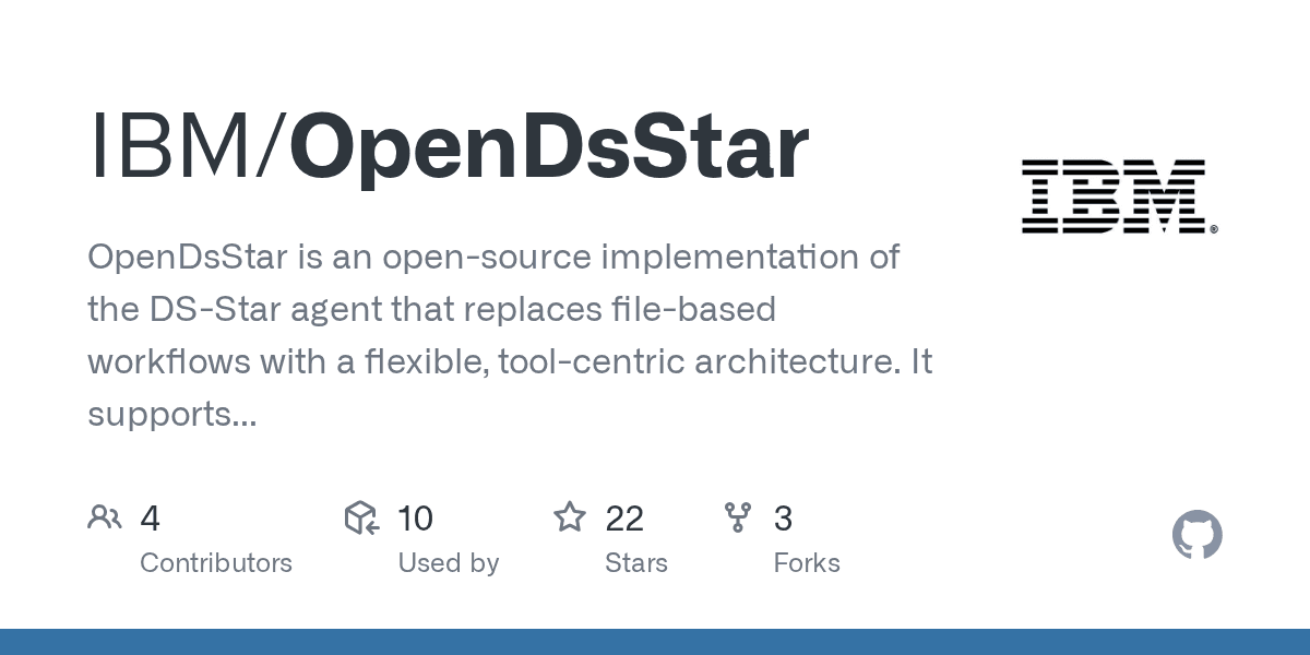 ibm/opendsstar