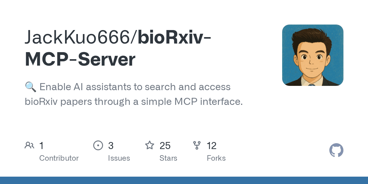 jackkuo666/biorxiv-mcp-server