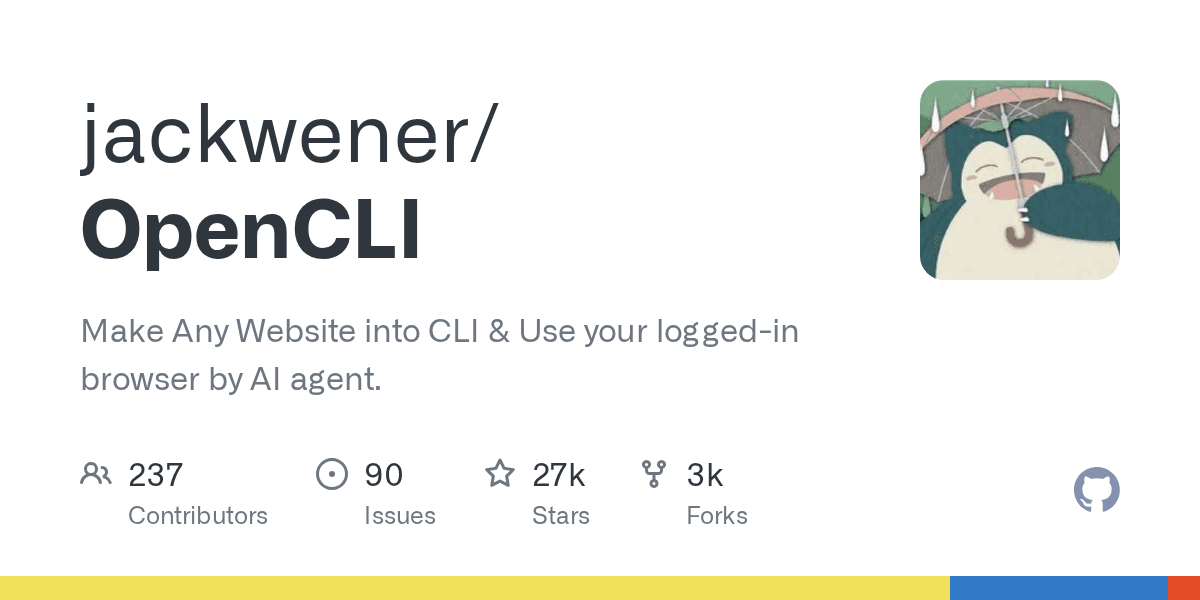 jackwener/opencli