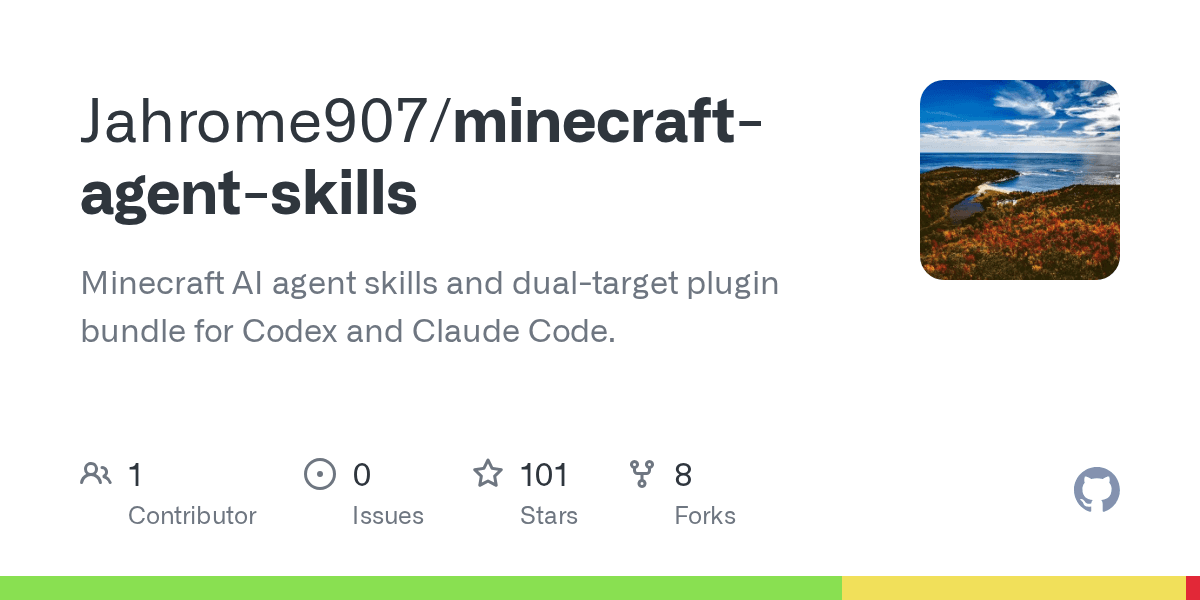 jahrome907/minecraft-agent-skills
