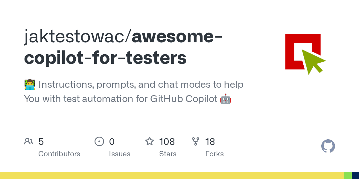 jaktestowac/awesome-copilot-for-testers