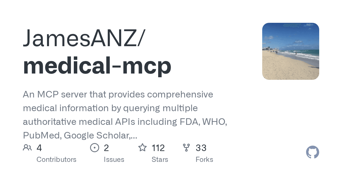 jamesanz/medical-mcp