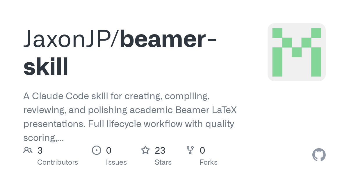 jaxonjp/beamer-skill