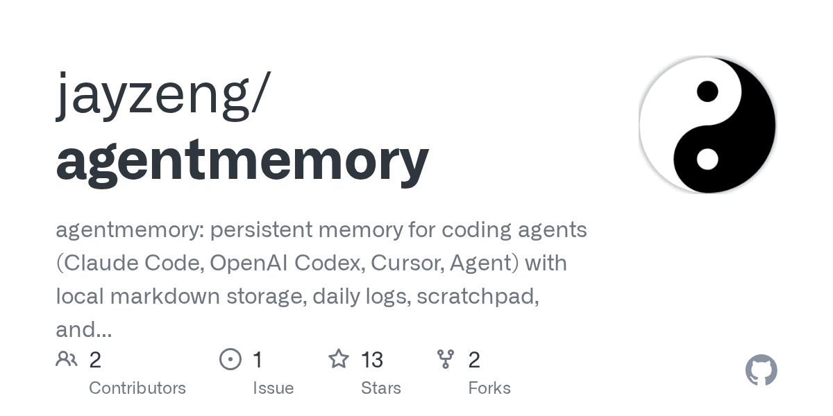 jayzeng/agentmemory