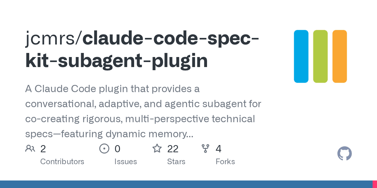jcmrs/claude-code-spec-kit-subagent-plugin