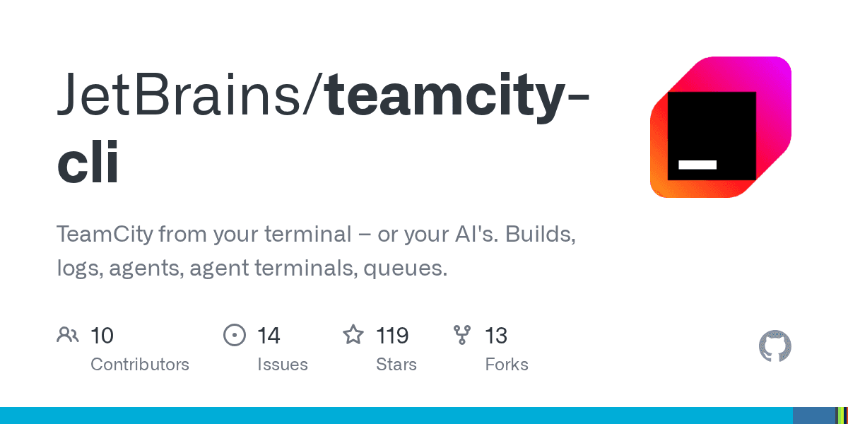 jetbrains/teamcity-cli