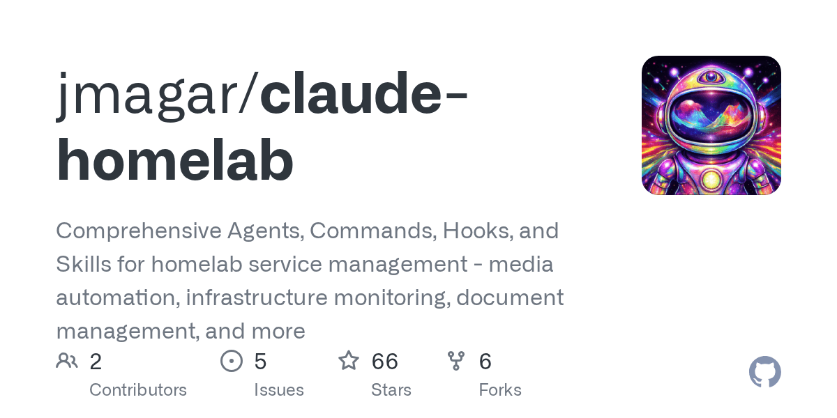 jmagar/claude-homelab