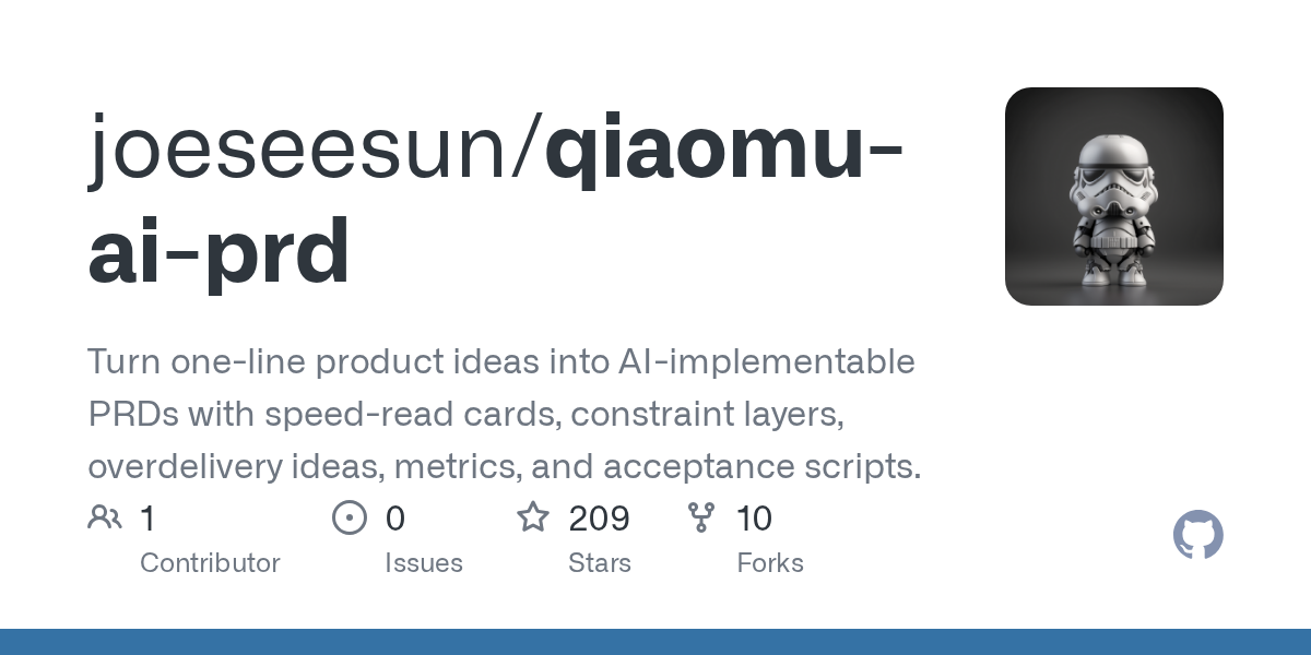 joeseesun/qiaomu-ai-prd