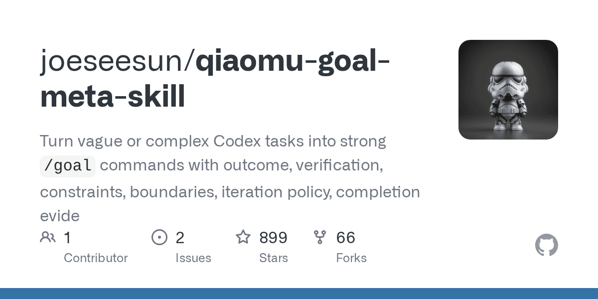 joeseesun/qiaomu-goal-meta-skill