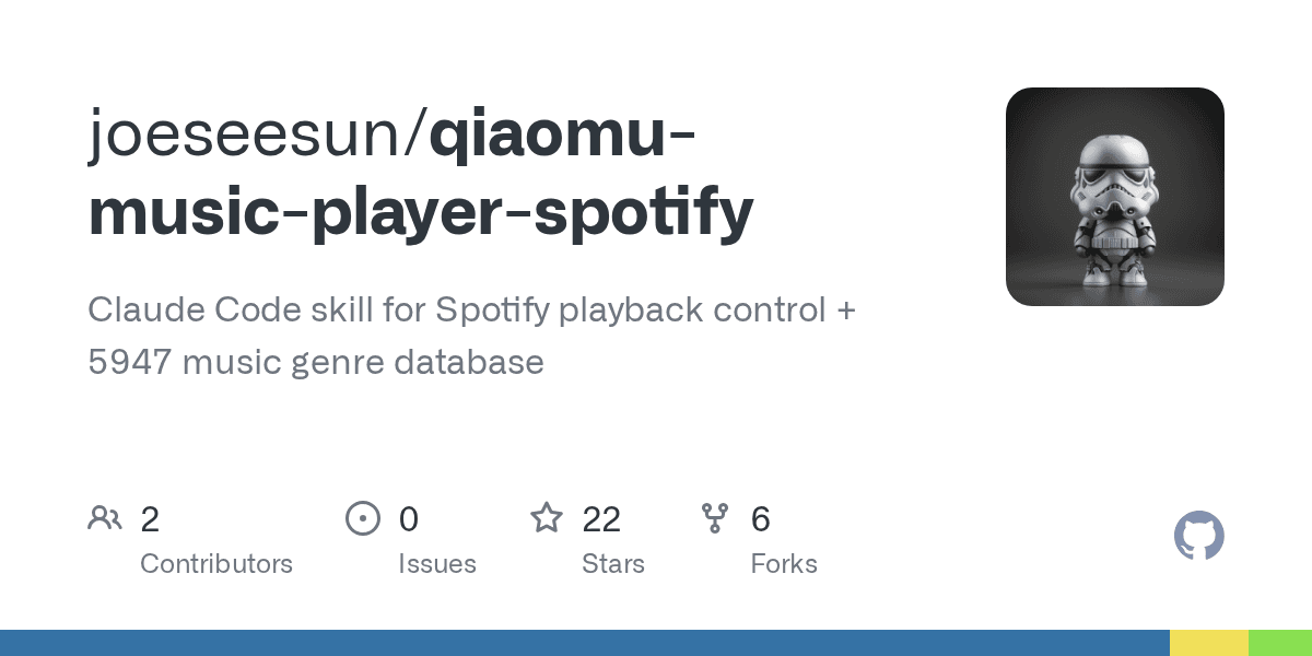 joeseesun/qiaomu-music-player-spotify
