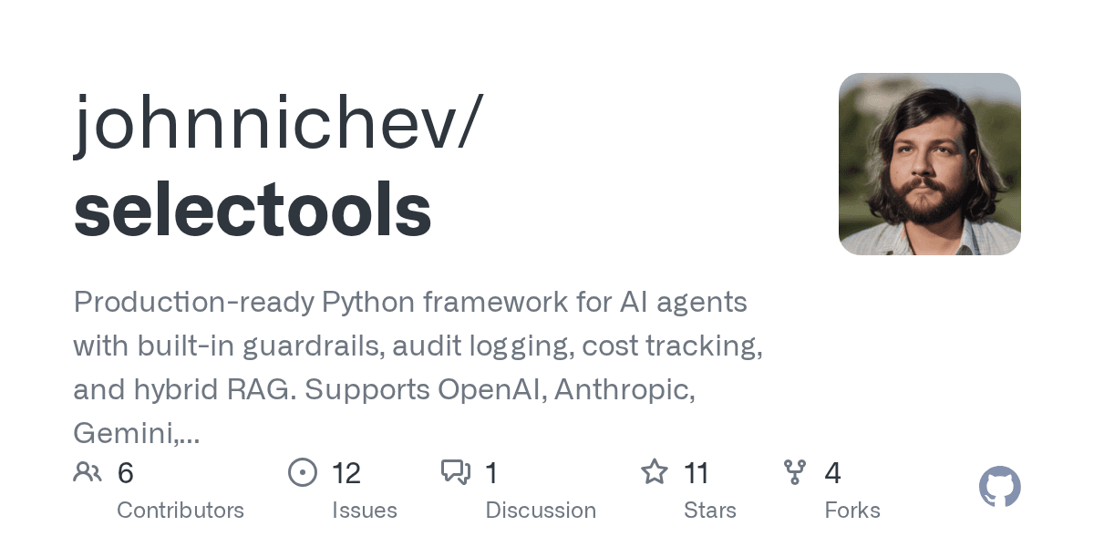 johnnichev/selectools