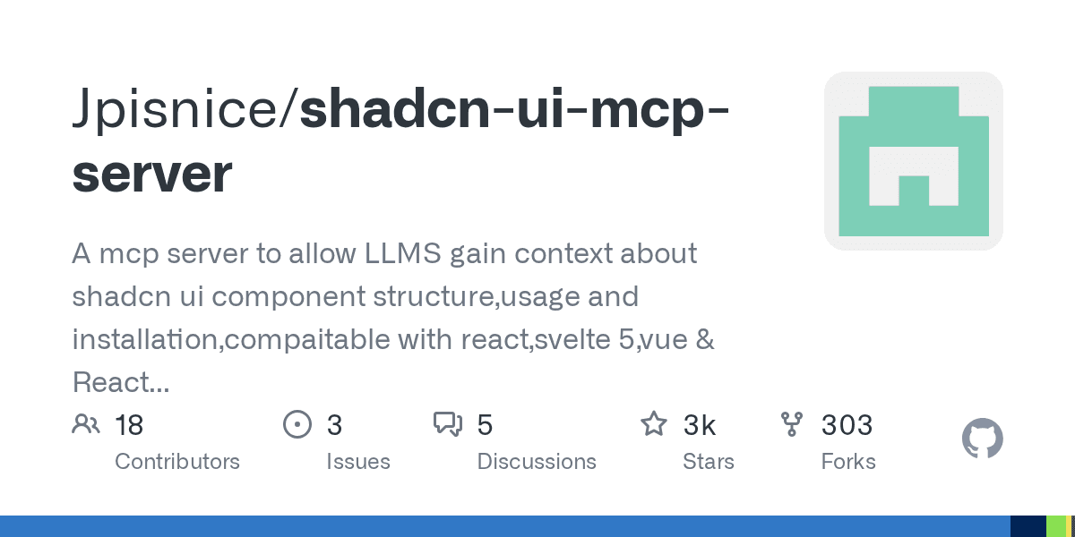jpisnice/shadcn-ui-mcp-server