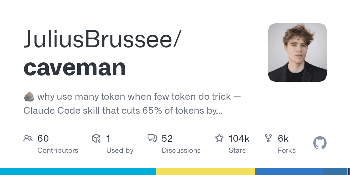 juliusbrussee/caveman