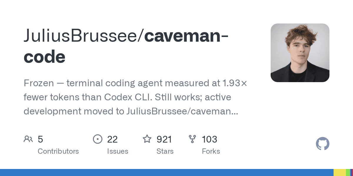 juliusbrussee/caveman-code
